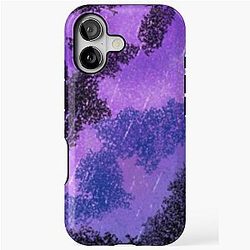 Purple sky iPhone case