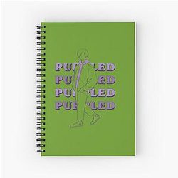 purple Spiral Notebook