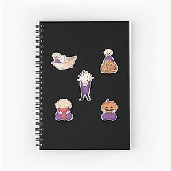 Purple Merch Spiral Notebook