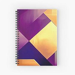 Royal Purple Spiral Notebook