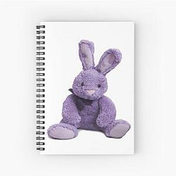 Purple Spiral Notebook