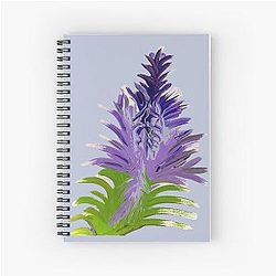 Purple Plant Notebook