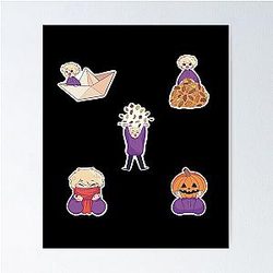 Purple Merch Poster