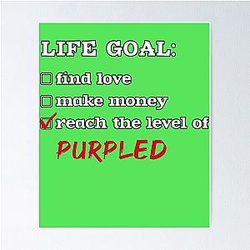 Life Goal Poster
