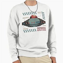 purple merch Pullover Sweatshirt