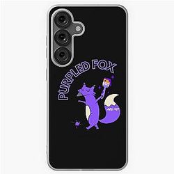 Purple Fox Samsung Galaxy Soft Case