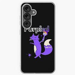 Cool Purple Fox Samsung Galaxy Soft Case