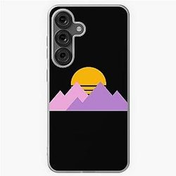 Purpled Merch Pastel Mountain Soft Case for Samsung Galaxy