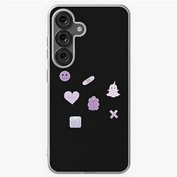 Purple Stikers Soft Case for Samsung Galaxy