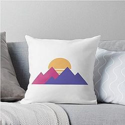 Purpled Logo Throw Pillow