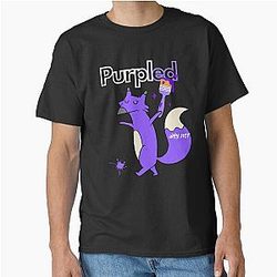 Cool Purple fox Classic T-Shirt