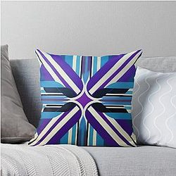 Deep Purple Throw Pillow