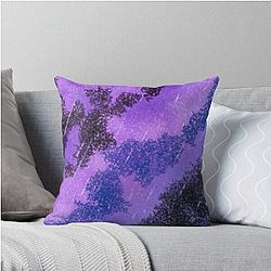 Purple Sky Throw Pillow