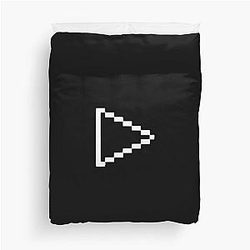 Purple HD Logo Duvet Cover