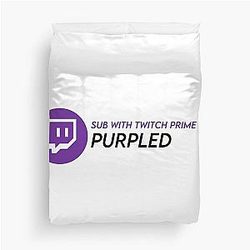 Twitch Prime Duvet Cover