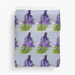 Purple Plant Duvet Cover