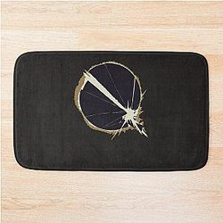 Queens of the Stone Age - Villain Logo Classic T-Shirt Bath Mat