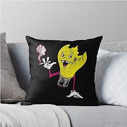 Vulga Bunch Queens Of The Stone Age Throw Pillow