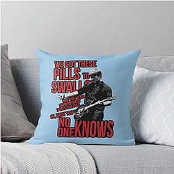 No One Knows Queens of the Stone Age Throw Pillow