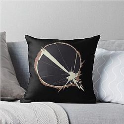 Queens of the Stone Age Villains Logo Throw Pillow