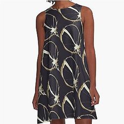 Queens of the stone age Villians A-Line Dress