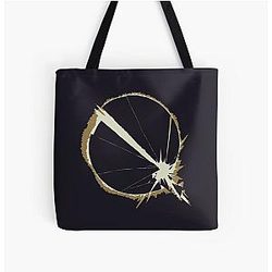 Queens of the Stone Age Villains Logo All Over Print Tote Bag