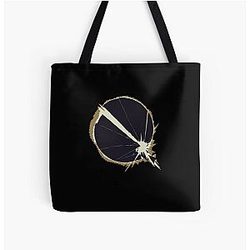 Queens of the Stone Age Villains Logo All Over Print Tote Bag