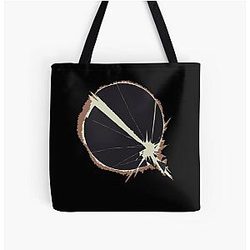 Queens of the Stone Age Villains logo, Queens of the Stone Age All Over Print Tote Bag