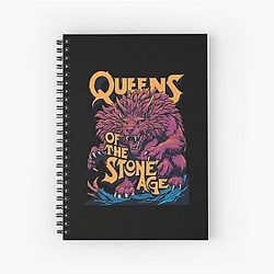 Queens of the Stone Age Spiral Notebook