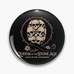 Queens of the Stone Age - Alive in the Catacombs Pin