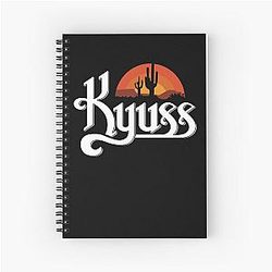 Kyuss to Queens of the Stone Age - Queen of the Stone Age Spiral Notebook