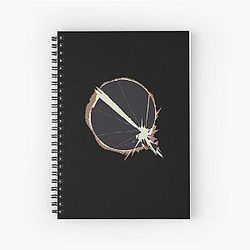 Queens of the Stone Age Villians Logo Spiral Notebook