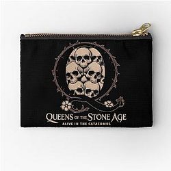Queens of the Stone Age - Alive in the Catacombs Zipper Pouch