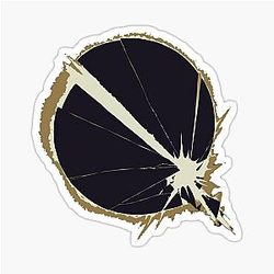 Queens of the Stone Age Villains Logo Sticker