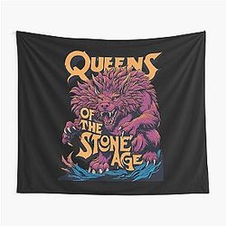 Queens of the Stone Age Fanart Tapestry