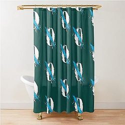 Clockwork Queens of the Stone Age Shower Curtain