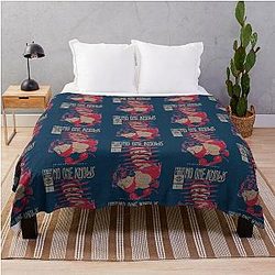 At Last the Secret to Queens of the Stone Age is Revealed Throw Blanket
