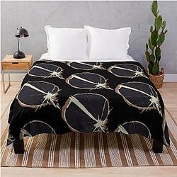 Queens of the Stone Age Villians Logo Throw Blanket