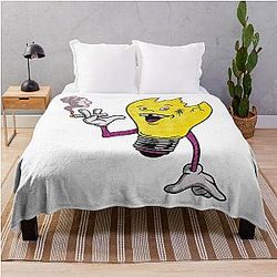 Queens Of The Stone Age Vulga Bulb, Queens Of The Stone Age Throw Blanket
