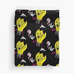 Vulga Bulb Queens Of The Stone Age Duvet Cover