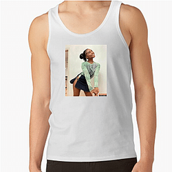 Internet Entertainer Quenlin Blackwell Tank Tops