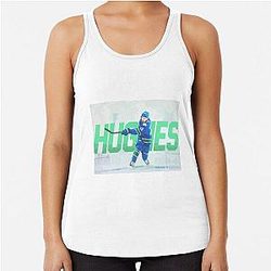 Quinn Hughes Racerback Tank Top
