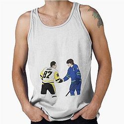 Quinn Hughes and Sidney Crosby Tank Top