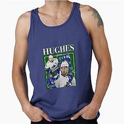Quinn Hughes Retro Tank Top