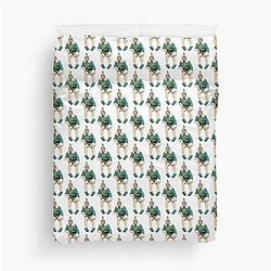 Quinn Hughes Elf Costume Duvet Cover
