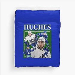 Quinn Hughes Duvet Cover