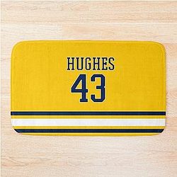 Quinn Hughes Michigan Bath Mat