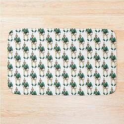Quinn Hughes Elf Costume Bath Mat
