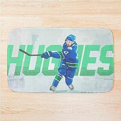 Quinn Hughes Painted Bath Mat