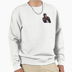 Quinn Hughes Catboy Pullover Sweatshirt